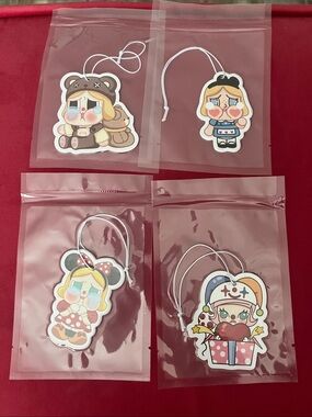 Car air fresheners three crybabies and one Molly set